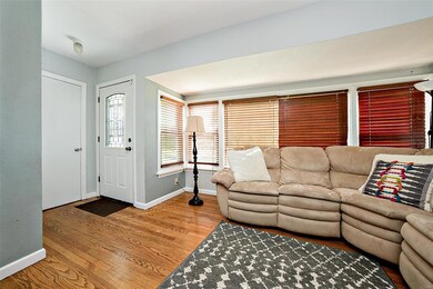 Living room with lots of windows for natural light