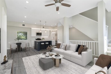 This living is extremely spacious and features til