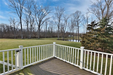Enjoy morning coffee on the deck!