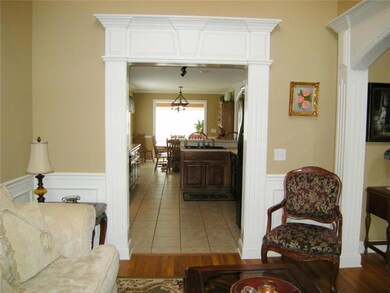Dining room to kitchen.