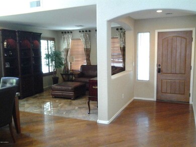 front foyer n living room