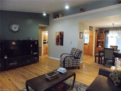 Open floor plan flow for comfortable entertaining.