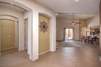 Entry looking into the great room