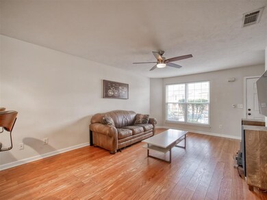 Beautiful floors in the living area