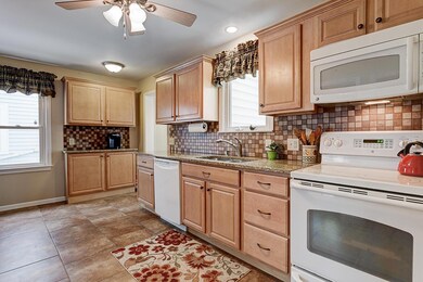 Kitchen with eating space