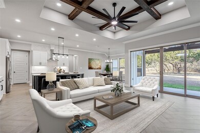 Living area featuring recessed lighting, ceiling 