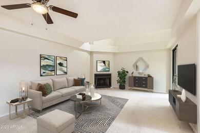 Living Room -Staged