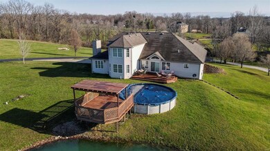 Aerial View - Back of home