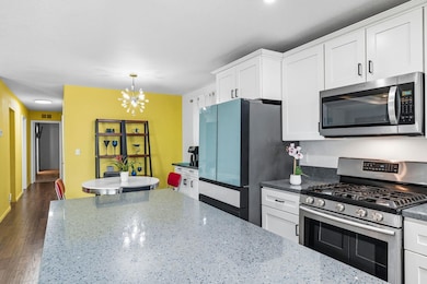 Kitchen to Dining and hallway