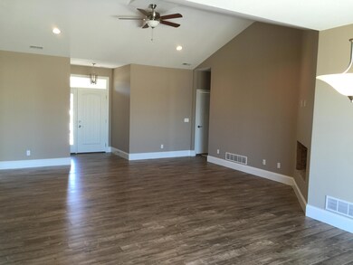 View to foyer