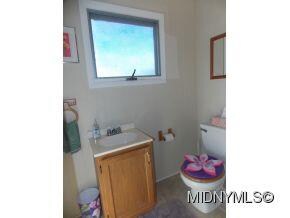 1st floor half bath