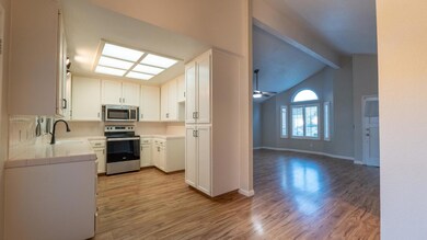 Kitchen, looking to living room