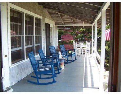 Exterior Front. Great porch for...