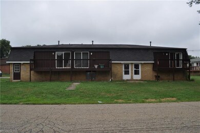 view from street with decks