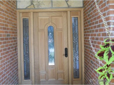 beautiful solid wood door