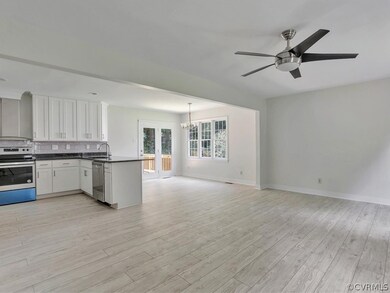 Totally renovated open concept.