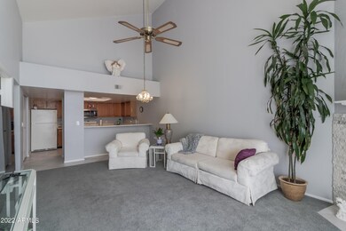 Vaulted ceiling