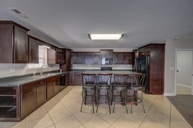 Kitchen View From Living Room