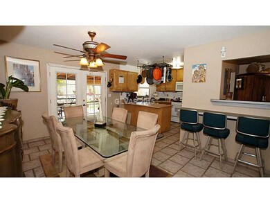 Dining Room. Dining Room, Kitchen with Pot hangers