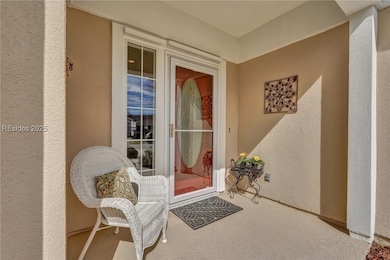Very inviting front porch