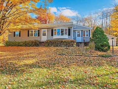 Set back from road on 1+ ac