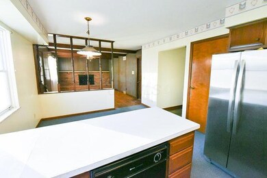 Kitchen into Family Room