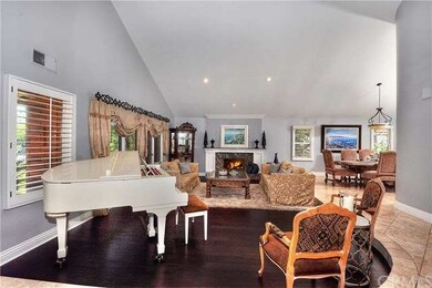 Detailed fireplace with custom mantle and granite 