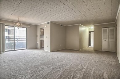 Living room with access to the patio