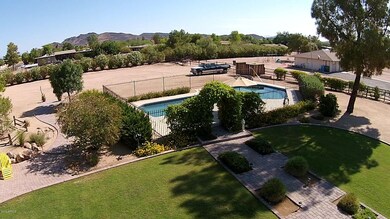 pool area-Drone