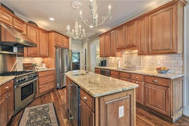 Top of the line appliances~gas cooking, warming dr
