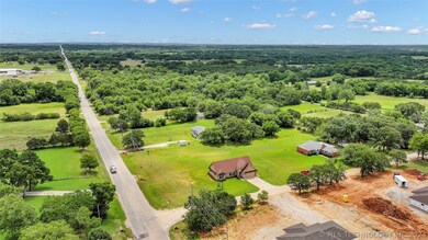 aerial view of property