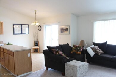 Living room to dining