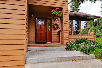 Nice front door & covered entry