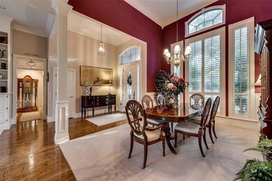 Stunning moldings, high ceilings, and large window