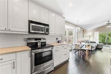 MODERN & UPDATED KITCHEN featuring QUARTZ COUNTERS