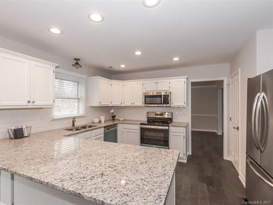 Gorgeous granite counter tops now grace this place