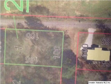Aerial View - Lot is outlines in Green