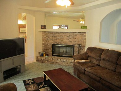 Living Room with Fireplace