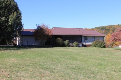 Rear of home