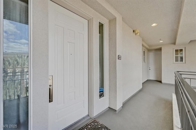 Outside stair entry