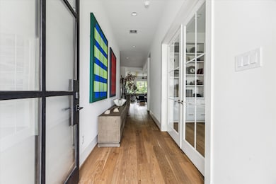 The Impressive Entryway Flows Into A Distinguished