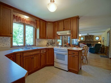 There is ample work space in the well-proportioned