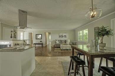 open floor plan