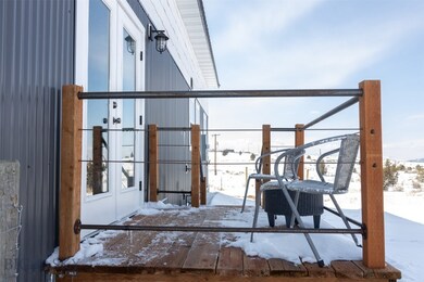 The porch off of the living room
