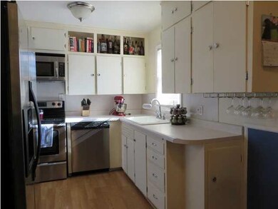 The owner has installed Pergo floor, exterior and 