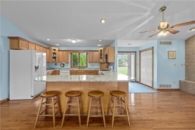 A FULLY EQUIPPED KITCHEN IS READY FOR ALL WHO ENJOY COOKING