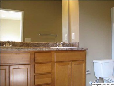 Large master bath with double vanities, ceramic ti