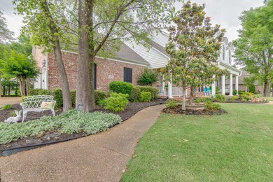 lush landscaping