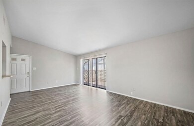 Living area and patio
