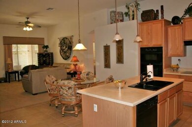 Kitchen looking toward Family Room